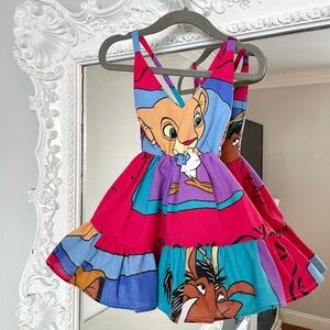 New York Couture One of a Kind Kids Girls HAKUNA MATATA Ruffle Dress